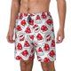 thumbnail image 1 of Balery Christmas Hat Bañador para hombre, shorts de playa de secado rápido con entrepierna y forro de compresión-3X-Large, 1 of 6