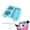 Sky blue, variant on Bogg Bag Tray Top Cup Holder & Storage Lid for Bogg Bag Large, Compatible with Stanley 30oz/40oz Tumblers, Tabletop Organizer for Beach, Picnic, Travel, Outdoor Use, Easy to Clean