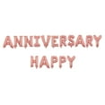 thumbnail image 3 of 16 Inch HAPPY ANNIVERSARY Letters Balloons Decorative Aluminum Film Balloons Set for Wedding Party (Rose Gold), 3 of 8