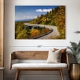 thumbnail image 3 of Elephant Stock Linn Cove At Blue Ridge Wall Art - Horizontal Canvas Wall Art - Living Room Wall Decor - Nature Canvas - Green And Gray Decor - 51" x 34", 3 of 8