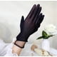 thumbnail image 1 of Guantes de mujer con protección solar, encaje, longitud media, resistentes, elásticos, transpirables, de seda helada, calcetines de nailon para mujer, 1 of 2