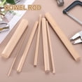 thumbnail image 4 of Varillas de Dowel de Madera,(14mm)1/2 x 4 Pulgadas Varilla Redonda para Bricolaje, Paquete de 10, 4 of 6
