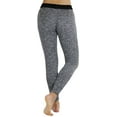 thumbnail image 2 of ToBeInStyle Women's Heathered French Terry Jogger Pants, 2 of 6