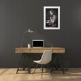 thumbnail image 3 of Franke, Ruth 13x18 White Modern Wood Framed Museum Art Print Titled - With Flowers, 3 of 4