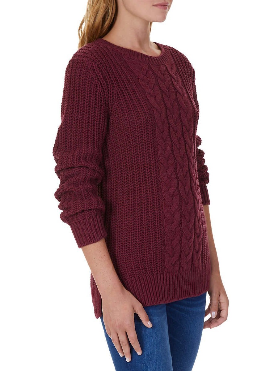 nautica cable knit sweater
