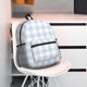 thumbnail image 5 of Easygdp Blue Checkboard Mochila Casual para Portátil, Mochila para Escuela, Viajes, Negocios, 5 of 6