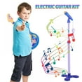 thumbnail image 2 of 1 Set Kids Guitar Kids Microphone with Stand Toddler Microphone Kids Guitar for Boys and Grils Children's Bass Guitar Speaker Microphone Set, 2 of 7