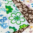 thumbnail image 4 of 50 Pcs Pre-Cut Cotton Fabric Assorted Color Floral Fabrics for Craft DIY Sewing Scrapbooking, 4 of 7