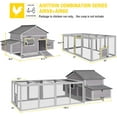thumbnail image 3 of Aivituvin Chicken Coop Run Extension Rabbit Enclosure Outdoor Duck Playpen 20.73 ft², 3 of 6