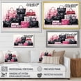 thumbnail image 4 of Designart "Designer Bags All I Need II" Fashion Floater Framed Wall Art Print, 4 of 7