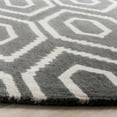 thumbnail image 4 of SAFAVIEH Himalaya Diarmait Geometric Wool Runner Rug, Dark Grey/Ivory, 2'3" x 6', 4 of 6