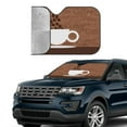 thumbnail image 4 of Disketp Windshield Sun Shade, Car Sun Shade For Front Window Coffee Cafe Cup Sunshades Sun Visor Protector Blocks Uv Rays Foldable, 4 of 9