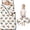 Rooster and Doodle White Pattern, variant on Rooster and Chick Cream Pattern Teens Toddler Nap Mat with Pillow, Sleeping Mat Bag for Preschool Daycare 59"x22"
