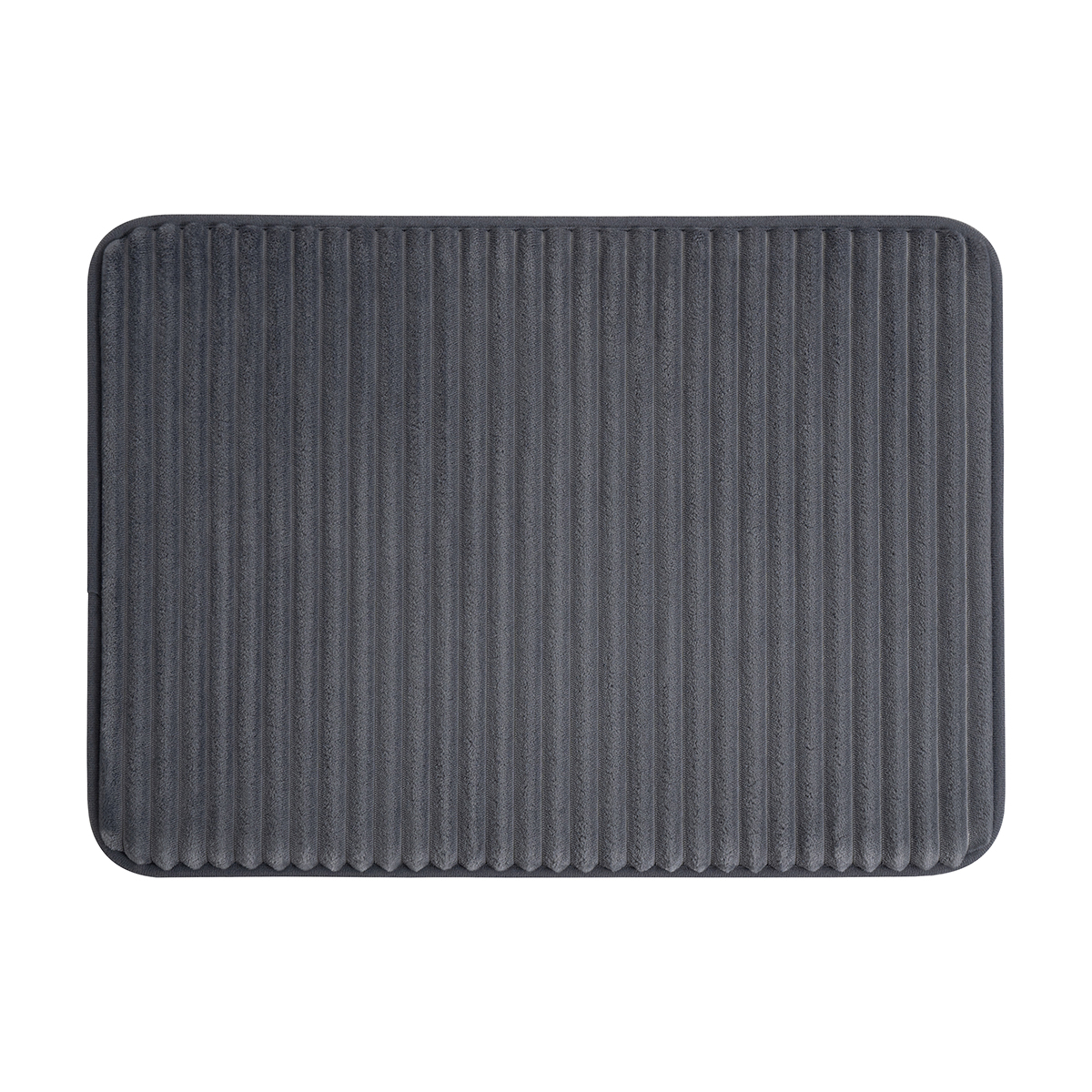 Mainstays Grey Performance Foam Bath Rug, 17x24 photo 1
