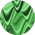 thumbnail image 1 of Ahgly Company Machine Washable Indoor Round Transitional Green Area Rugs, 7' Round, 1 of 7