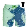 thumbnail image 1 of Magical Change Color Beach Shorts Child Swimming Trunks Swimwear Quick Dry Bathing For Boy, 1 of 4