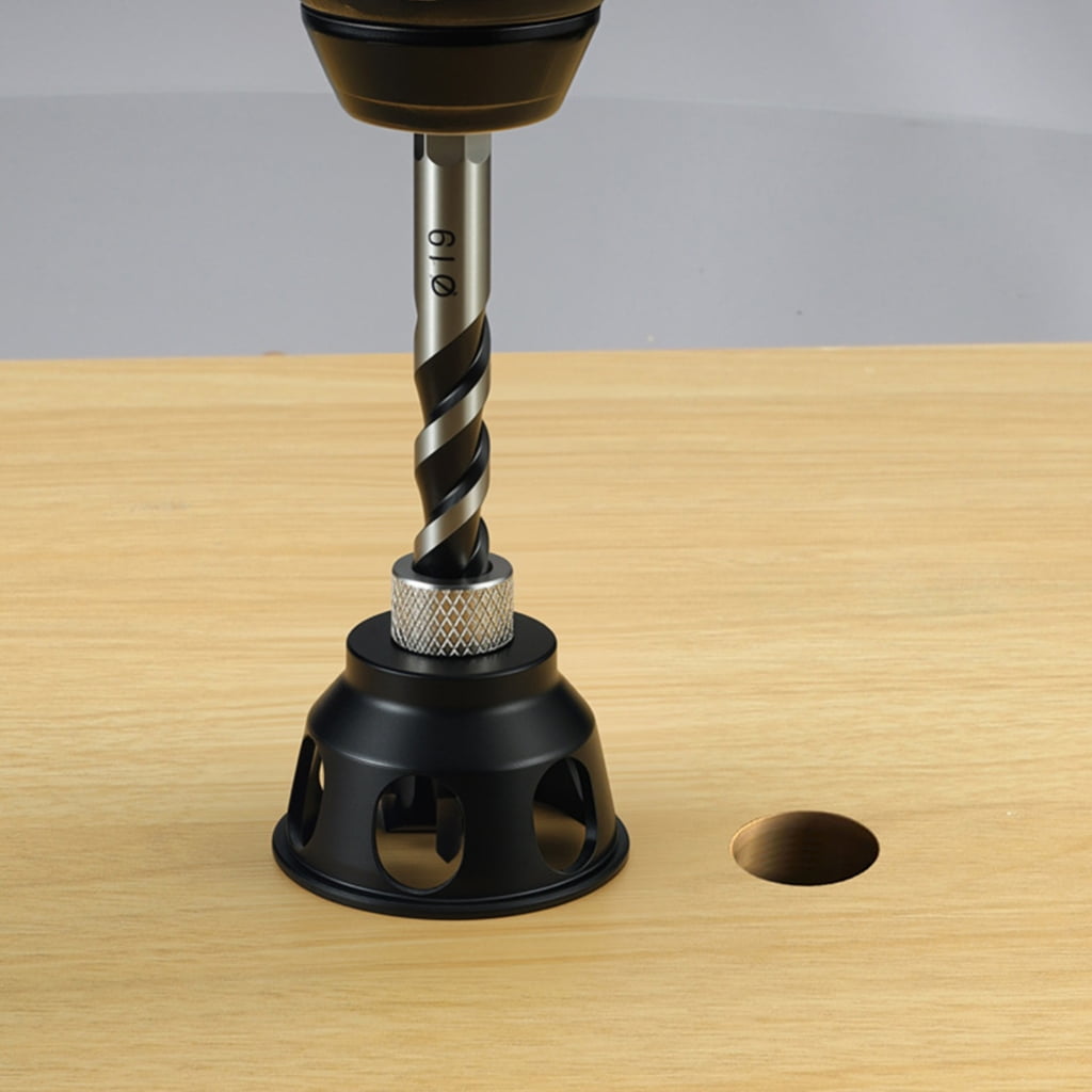 Aluminum Hole Puncher Locator Jig Centering Drill Guide Hinged Hole Opener
