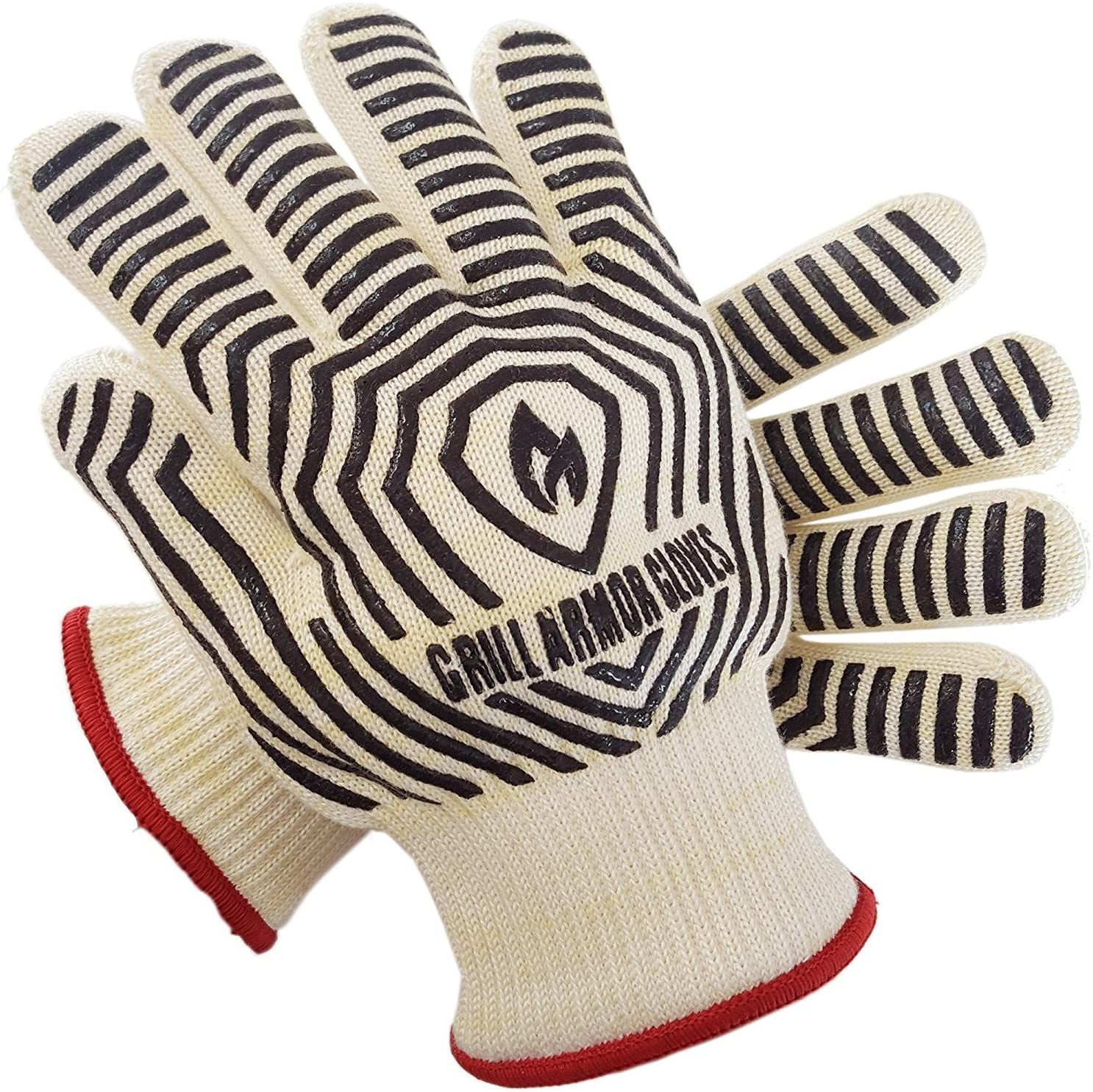 Grill Armor Extreme Heat Resistant Oven Gloves EN407 Certified 932F