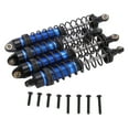thumbnail image 1 of Front Rear Suspension Damper, Aluminum Alloy Material RC Front Rear Shock Absorbers  For 1/10 Vehicles Blue, 1 of 8