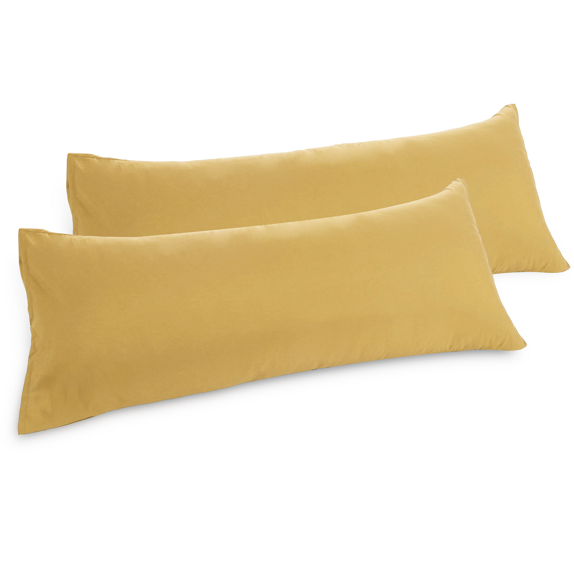 comfortableSoft 2 Soft Microfiber Super Pillow Cover for Pillow Gold