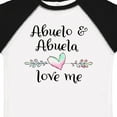 thumbnail image 4 of Inktastic Abuelo and Abuela Love Me- Heart Grandchild Boys or Girls Toddler T-Shirt, 4 of 5
