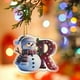 thumbnail image 4 of Adornos navideños con letras 2025, colgante de ciervo navideño, decoración de madera para mesa, adornos personalizados, 4 of 4