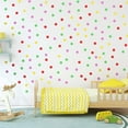 thumbnail image 4 of 2000 Pieces Dot Stickers Colored Circle Round Removable Color-Code Dots Stickers Label Rolls Label Sticker for Office, Inventory Labeling 500 Pieces/Roll (Red, Pink, Yellow, Green), 4 of 5