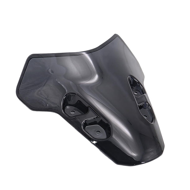 Deflector de viento de flujo de aire para parabrisas delantero de motocicleta, protector de parabrisas, apto para , 2021, piezas de Negro Macarena Deflector de viento
