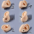 thumbnail image 3 of HLONK 6 Pcs Bouchon Interchangeable pour Perçage Tunnel d'Oreille Extensible Unisexe, 3 of 7