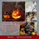 thumbnail image 4 of Decoración de telaraña de Halloween de 60 g, con 20 arañas falsas, telarañas estirables de Halloween, 4 of 5