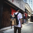 thumbnail image 4 of Fashion Men Female Oxford Large Capacity Bags Preppy Style Leather Backpacks, 4 of 4