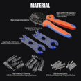 thumbnail image 4 of unique Photovoltaic Solar Crimping Pliers Mc4 Terminal Crimping Pliers Hand Tool Set, 4 of 4