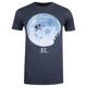 thumbnail image 1 of E.T. the Extra-Terrestrial - Camiseta Bicicleta de Jaspeado para Hombre (Azul Marino de Brezo), 1 of 3