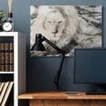 thumbnail image 2 of Stupell Industries Abstract Sepia Tone Jungle Lion Animal Portrait Canvas Wall Art by Daphne Polselli, 2 of 6