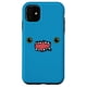 thumbnail image 1 of Funda para teléfono Fuggler Screech Blue FuggGlow Face iPhone 11, 1 of 3