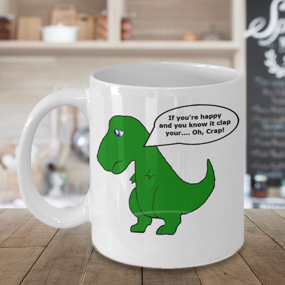 Details about  / Tearex dinosaur funny design mug coffee tea cup