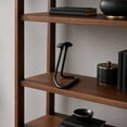 thumbnail image 3 of KGJQ 3D Printed Headphone Stand, Simple Headset Holder with Triangular Stable Base, Universal Headphone Rack for Gaming Desktopsand Study Desks, 3 of 7