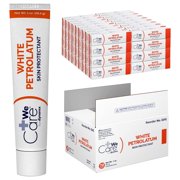 Dynarex White Petrolatum Ointment - 1 Case of 72 Individually Packaged 1 oz. Tubes