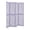 Purple, variant on Roundhill Furniture Aurra 4-Panel Wood Room Divider, Folding Portable Partition Screen, Purple