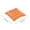 Orange, variant on Thickened Memory Foam Seat Cushion for Office Chair, Floor & Desk Use, Ergonomic Support, Soft Flock Cover, Comfortable Long-Seat Pad