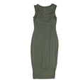 thumbnail image 2 of bar III Womens Sheer Mesh A-line Dress, Green, X-Small, 2 of 2