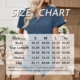 thumbnail image 7 of Morttic Women's Solid Color Casual V-Neck Short Sleeve Jumpsuit – Elastic Drawstring Waist Summer Daily & Vacation Wear Blue，S, 7 of 7