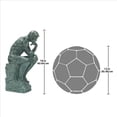 thumbnail image 3 of La Statue du Penseur de Rodin Inspirée de l'Original d'Auguste Rodin, 3 of 3