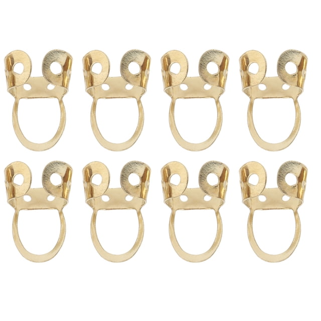 8Pcs Guitare Finger Pics Réglables Finger Pics Réglables Creux en Acier Inoxydable Finger Pics Accessoires Instrument de Musique
