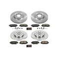 thumbnail image 3 of PowerStop Front and Rear Z23 Evolution Sport Carbon-Fiber Ceramic Brake Pad and Drilled & Slotted Rotor Kit Fits: CHRYSLER JEEP Select Models K6539, 3 of 10
