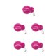 thumbnail image 2 of Greeniant Plantilla de marcador de golf, herramienta de alineación de moda portátil, línea de trazos de golf para dibujo, de Cuentas/Fucsia 5piezas, 2 of 6