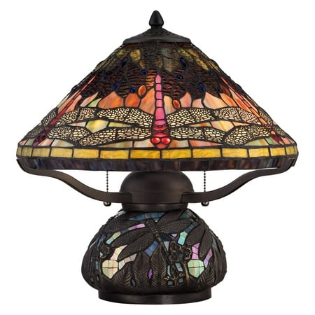 Quoizel Tiffany Copperfly TF1851TIB Table Lamp