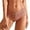 Pink, variant on PMVFHDE Women Lace Trim Underwear Solid Color Soft Comfort Panties Low Rise Striped Thong Bikini Briefs Panties For Women White,S