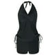 thumbnail image 3 of WILLBEST Traje de Baño de Dos Piezas Para Mujer, Traje de Baño Playero de Dos Piezas Con Cordón y Volantes Para Verano Al Aire Libre y Relajación., 3 of 4
