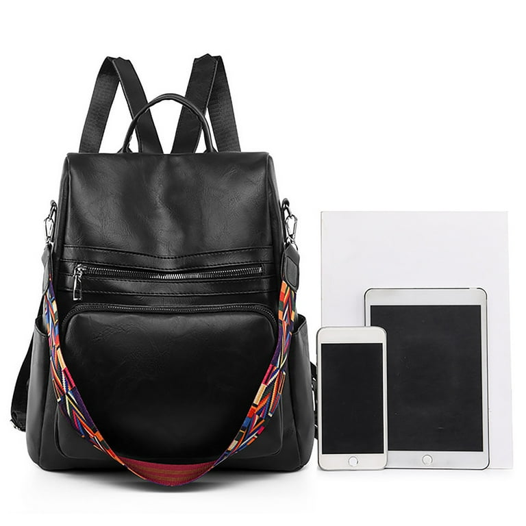 Stylago Fashion Backpack with Detachable Strap Women's Travel Leather Daypack Students Shopping Crossbody Shoulder Bags Black - Walmart.com Stylago Fashion Backpack with Detachable Strap Women's Travel Leather Daypack Students Shopping Crossbody Shoulder Bags Black - Walmart.com